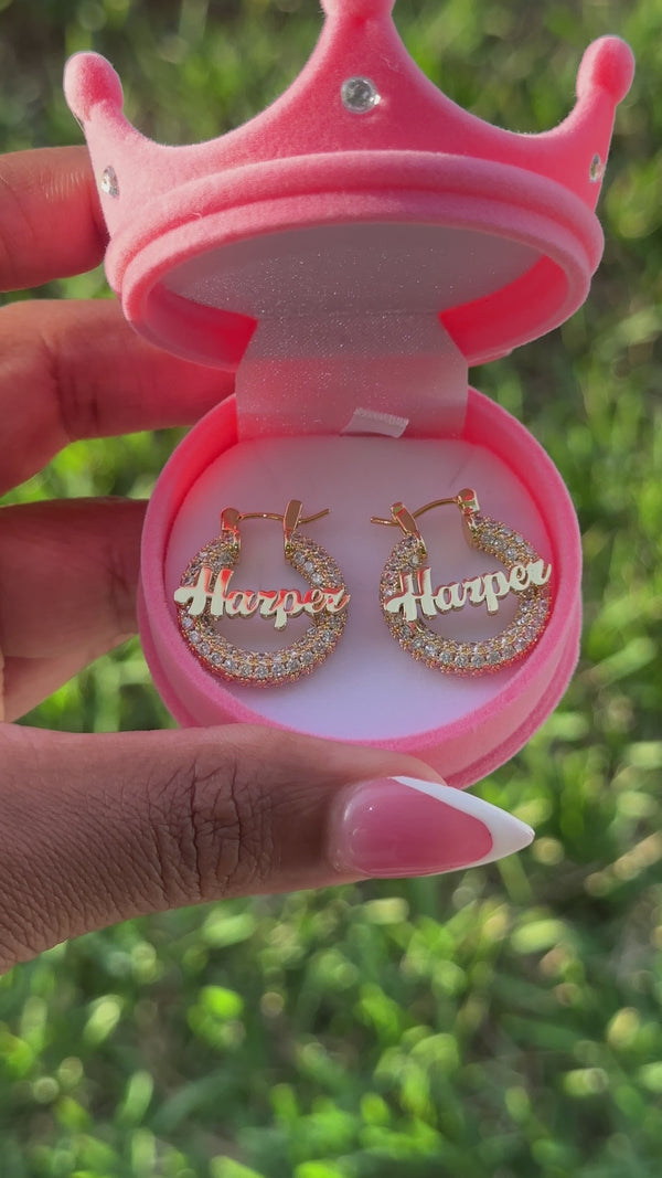 Bling Custom Hoop